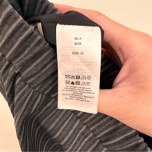 Ganni Women's elastic Striped Trousers - Picture 2 of 6